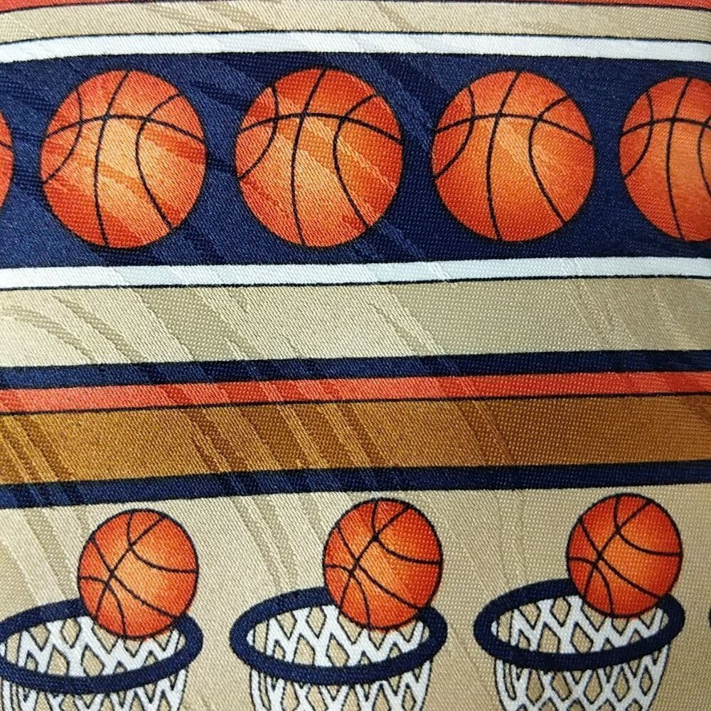 Keith Daniels Basketball Hoops Novelty Necktie - Picture 2 of 8